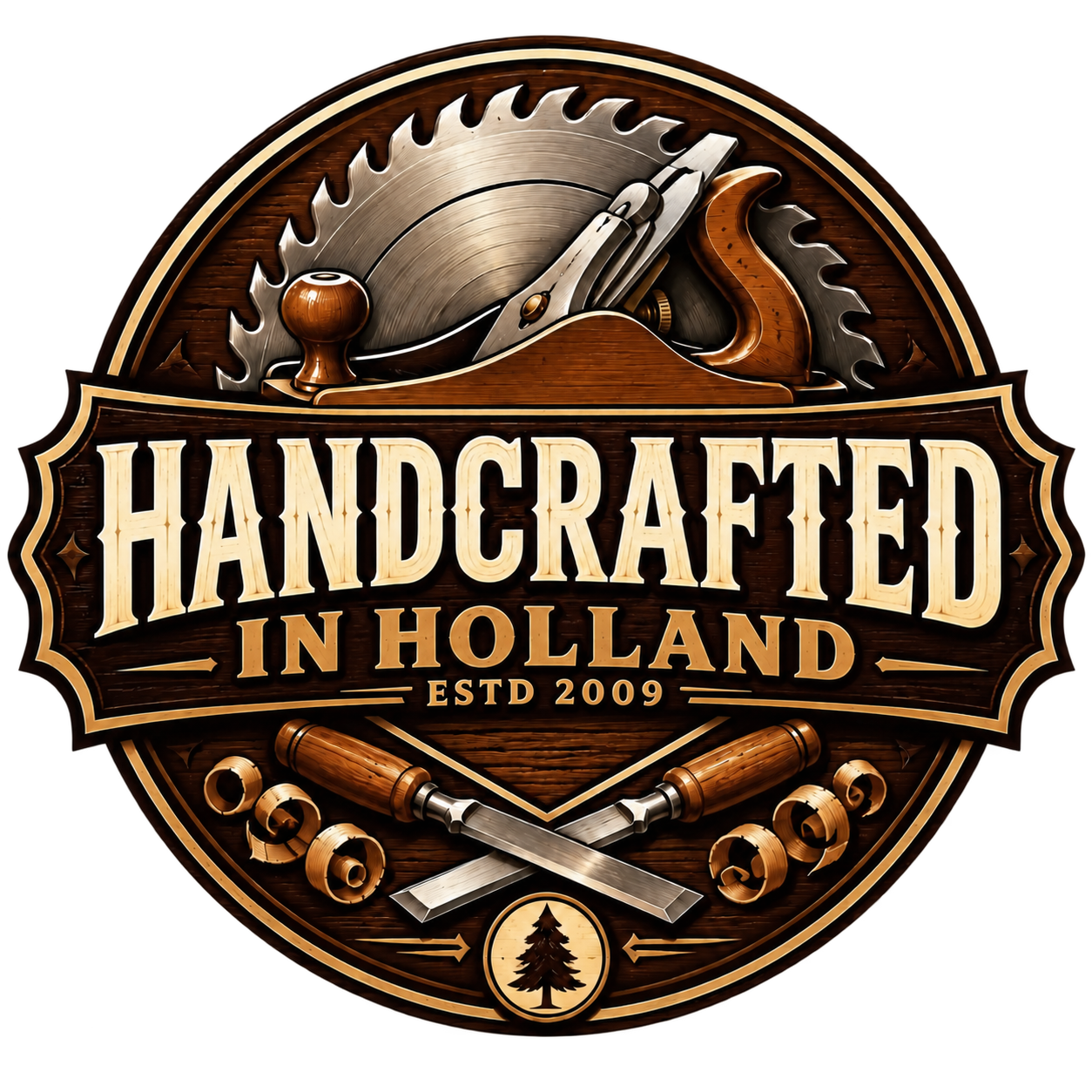 Logo Handcrafted in Holland